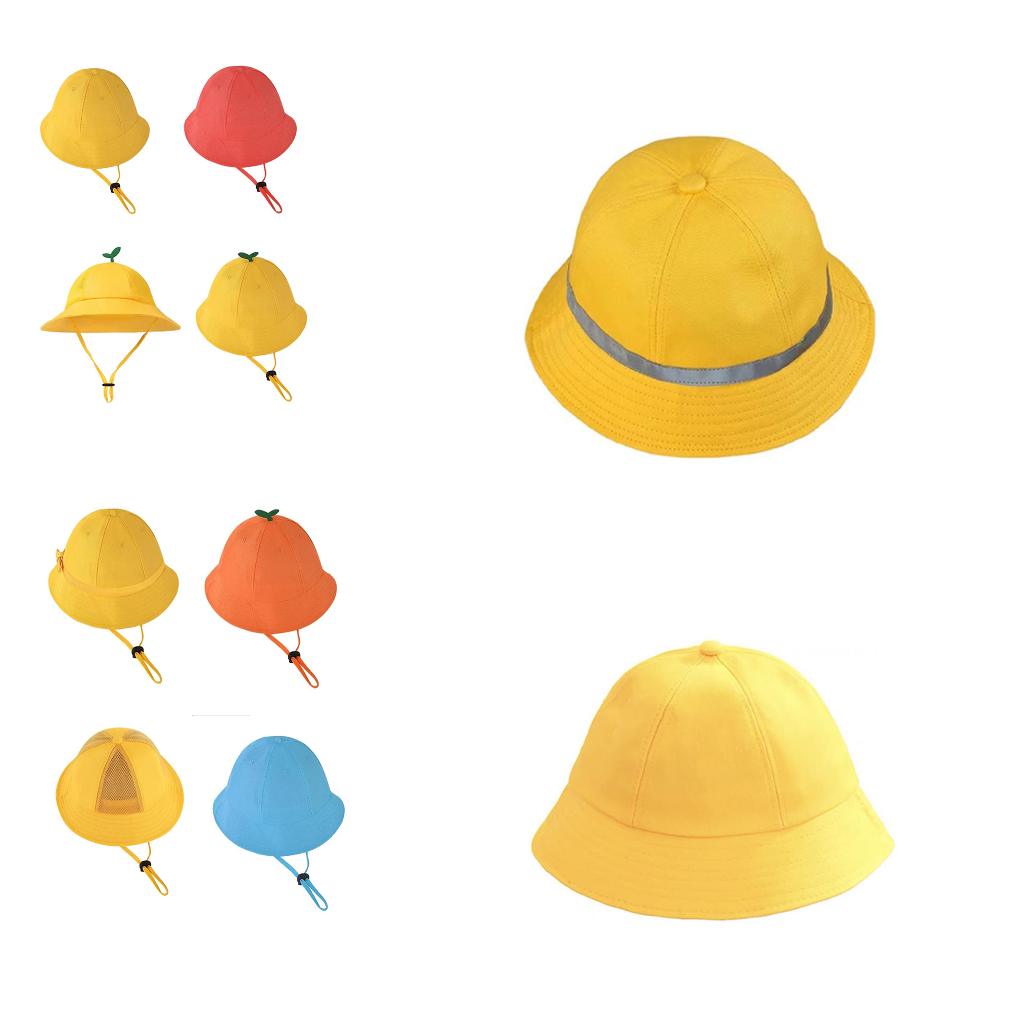 Cotton Parent-Child Fisherman Hat 2
