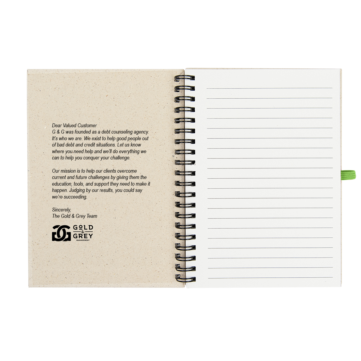 Natural Paper Spiral Notebook 4