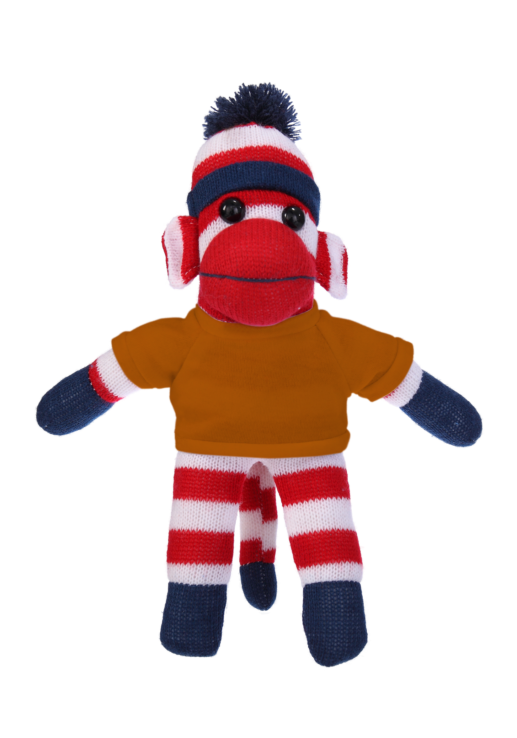 Plush Patriotic Sock Monkey with Tee 16