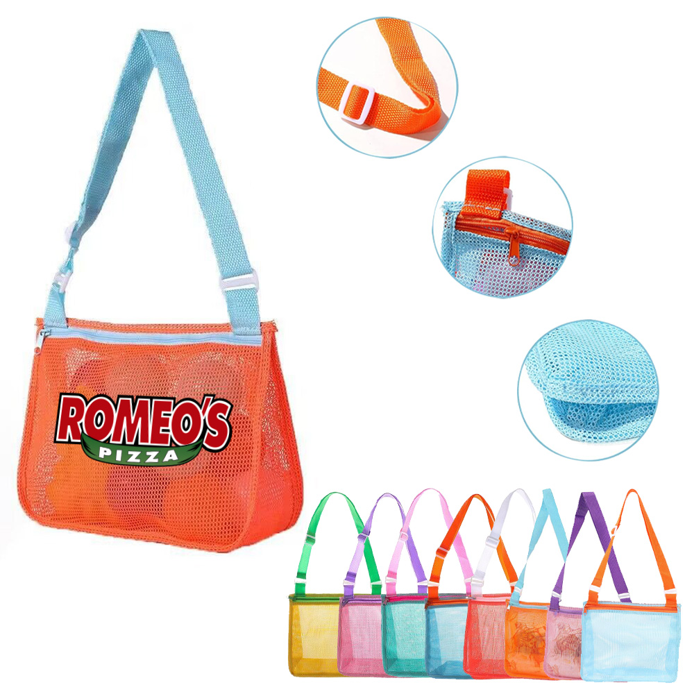 Colorful Poly Mesh and Oxford Fabric Bag 9