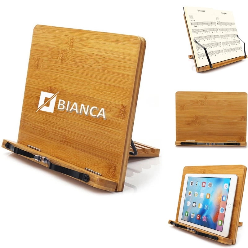 Multi-Function Bamboo Bookstand & Holders For Reading 2