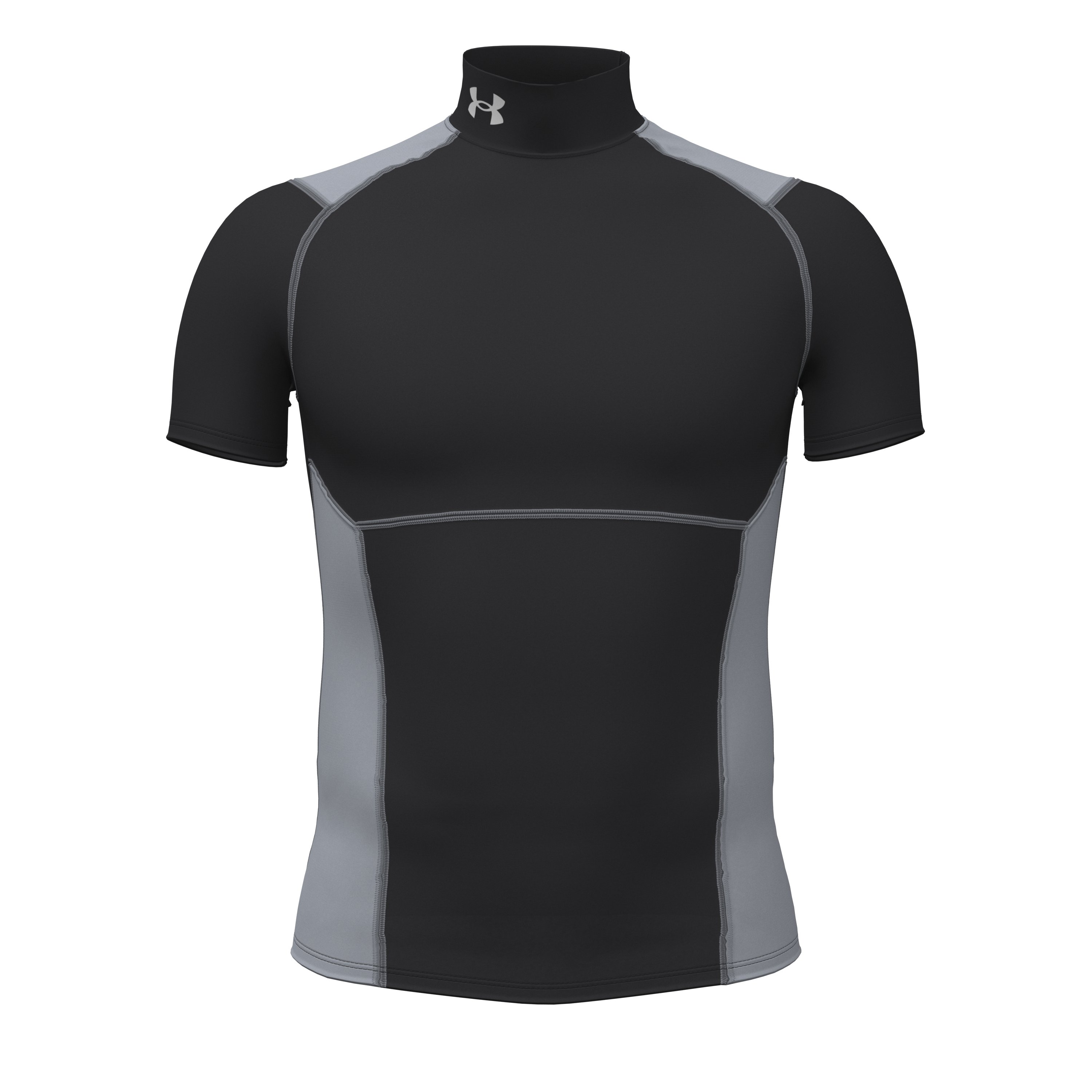 HeatGear Elite Men's Compression Mock Short Sleeve 2