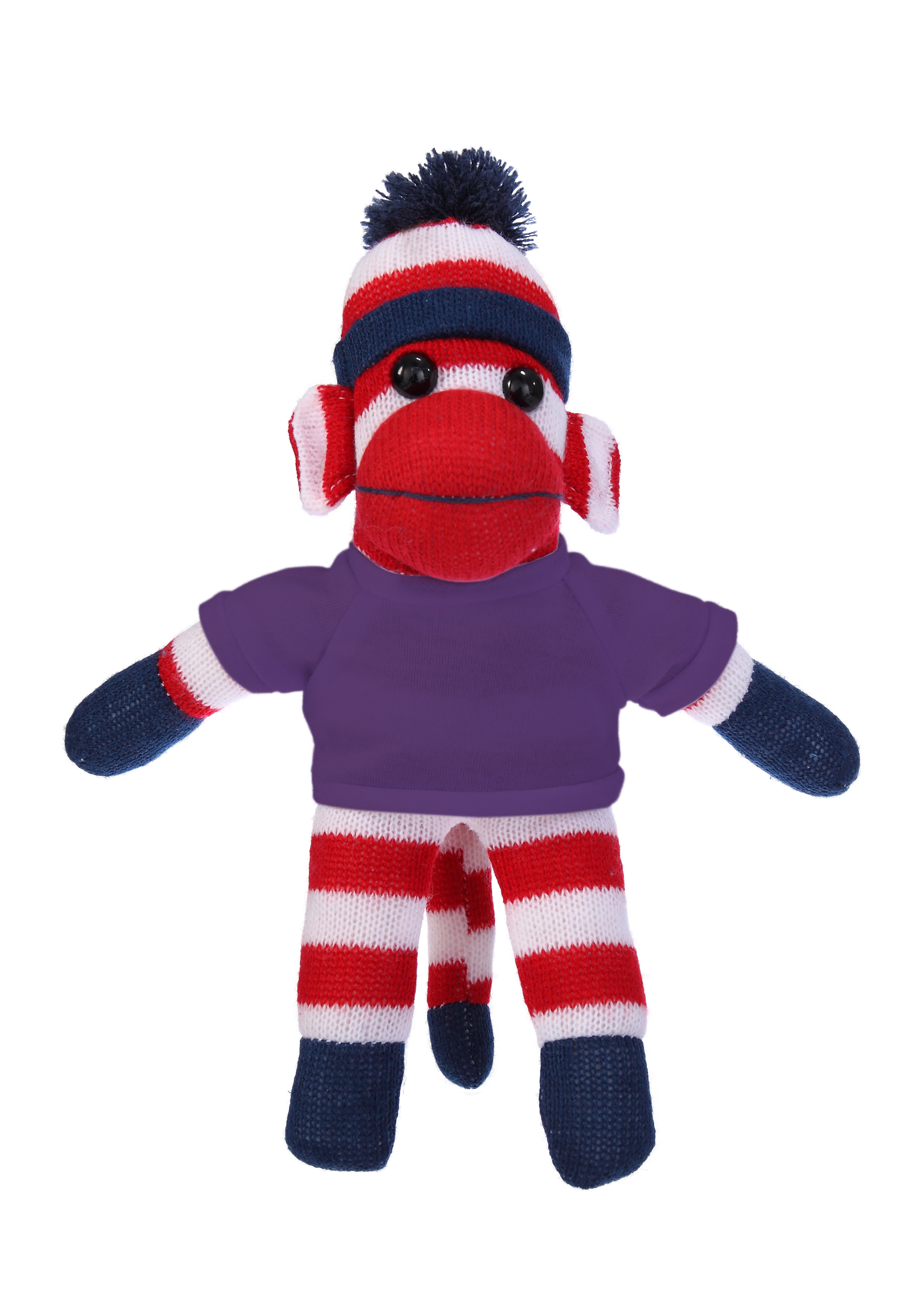 Plush Patriotic Sock Monkey with Tee 13
