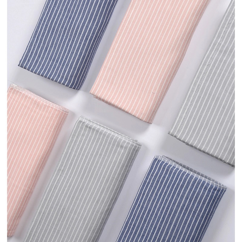 Custom Gift 100% Cotton Soft Striped Hand & Face Towel 3