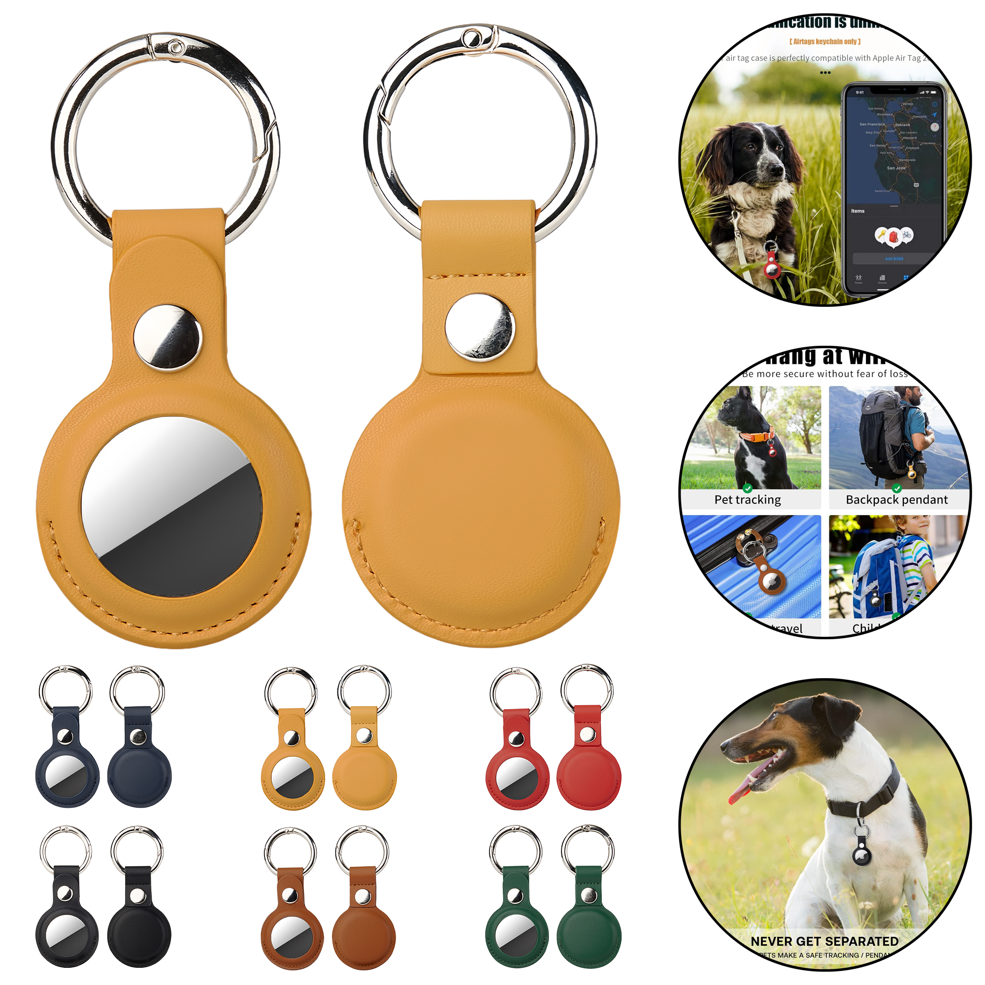 Leather Protective Case for Tracking Device 5