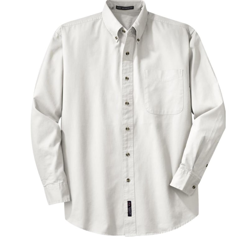 Port Authority Long Sleeve Twill Shirt. 28