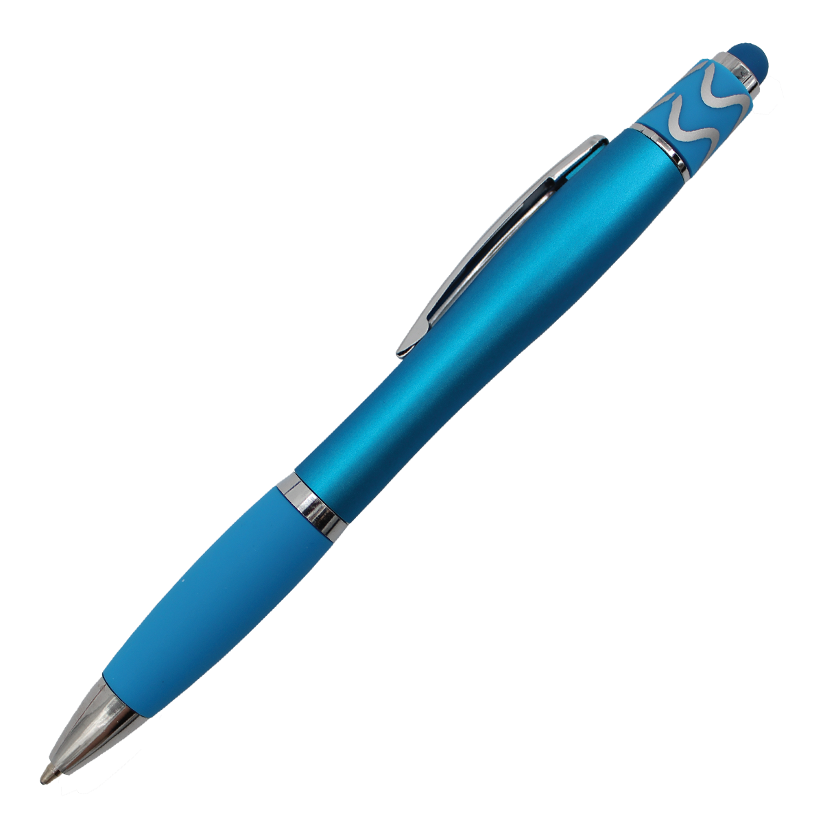 Halcyon® Silhouette Spin Top Pen with Stylus 15
