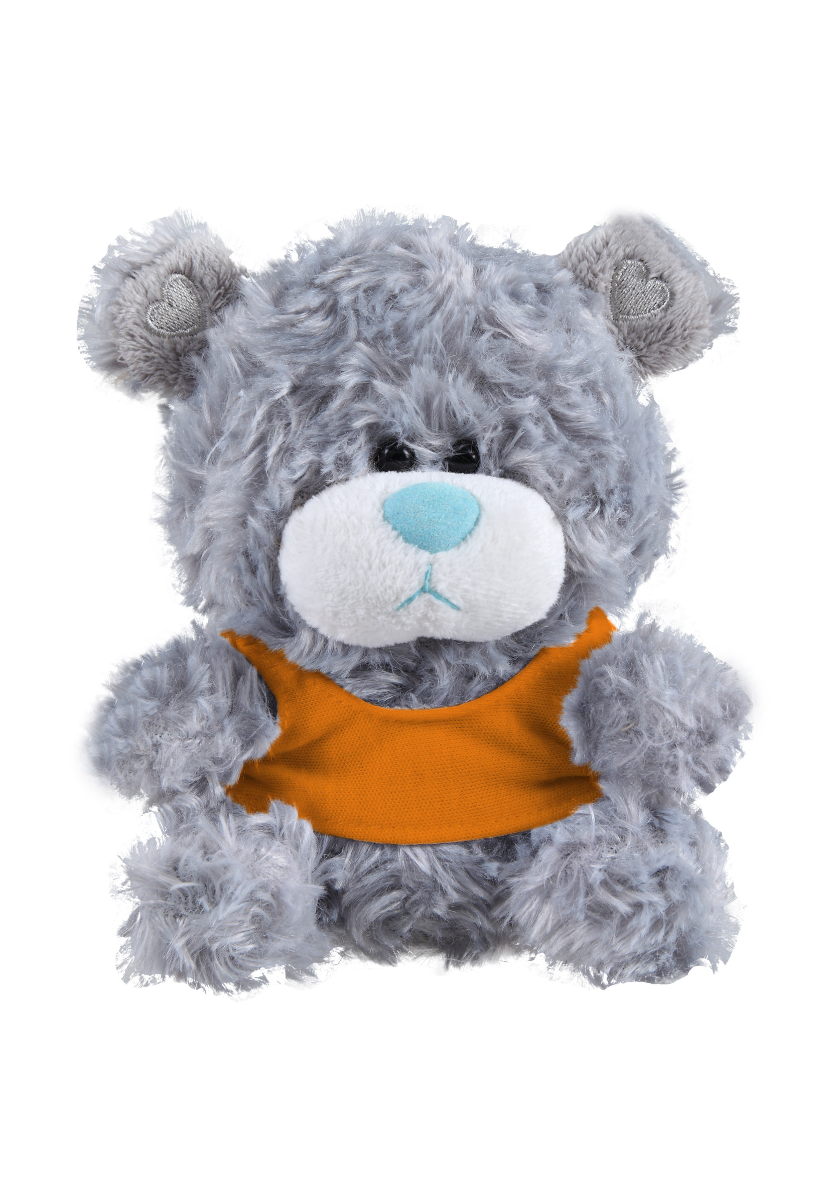 Soft Plush Gray Qbear with Tank top 13