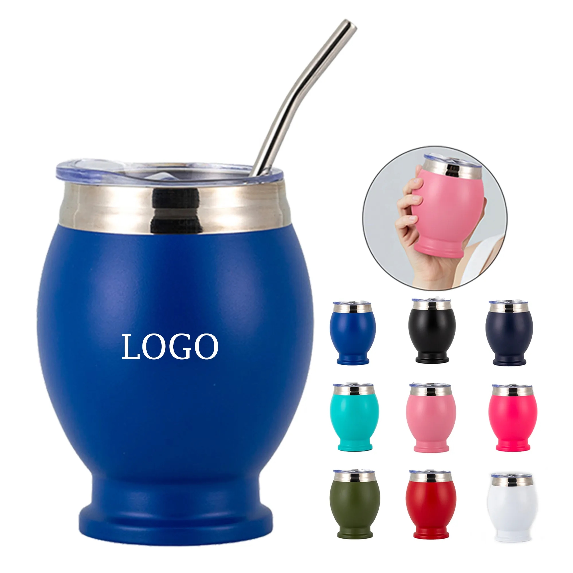 Double Wall Stainless Steel Mate Cup 2