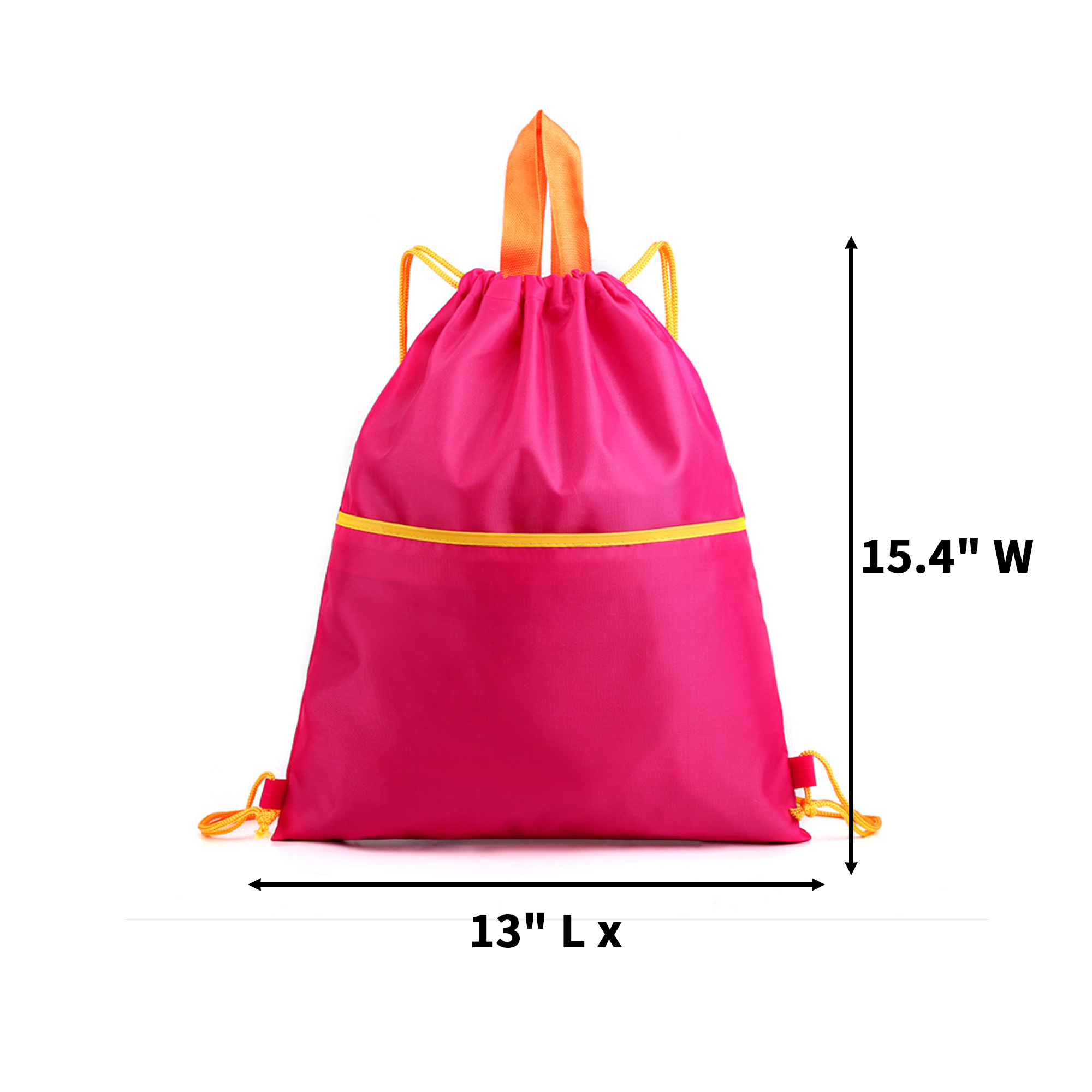 420D Waterproof Drawcord Day Sack 13 x 15.4" 5