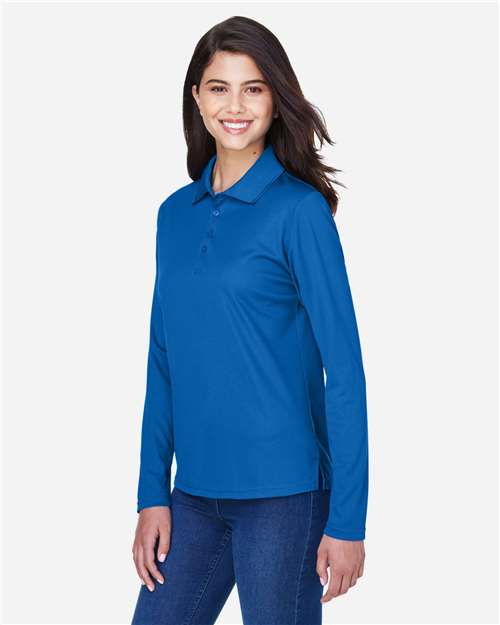 Women's Pinnacle Performance Long Sleeve Piqué Polo - 78192 65