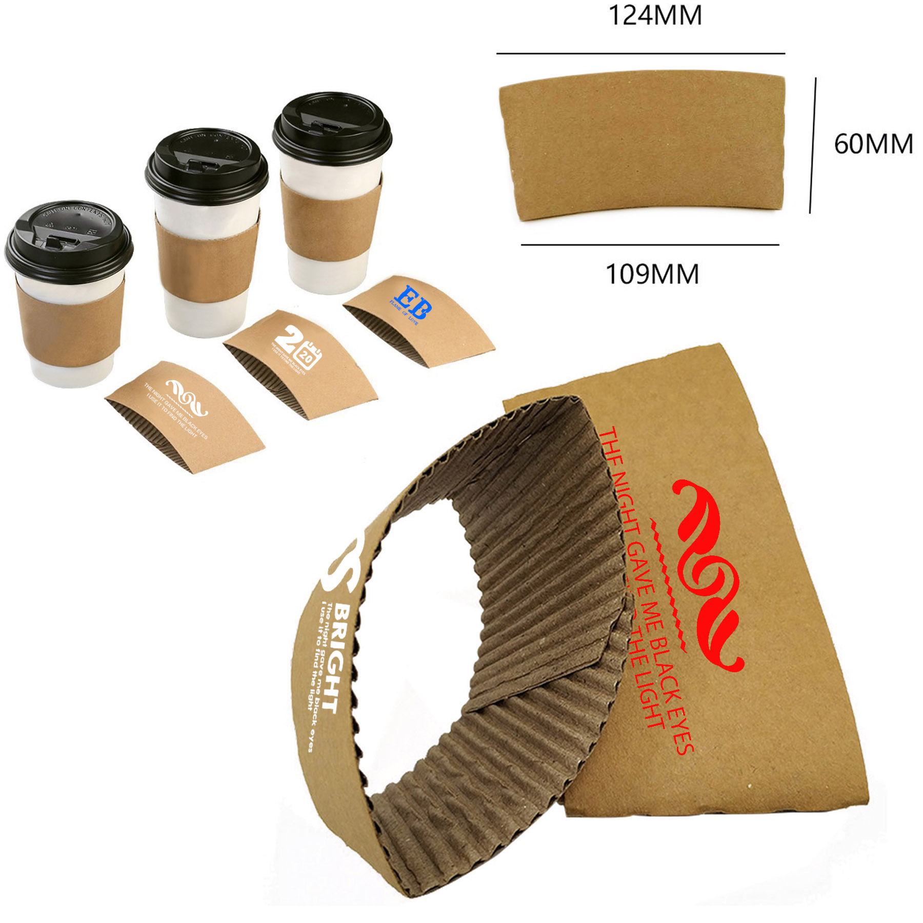 Protective InsulatedCoffee Cup Sleeves 2
