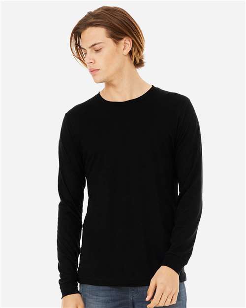 Unisex Triblend Long Sleeve Tee - 3513 90