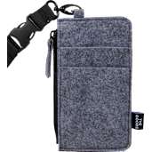 THE GOODS™ Recycled Felt Lanyard Wallet 39