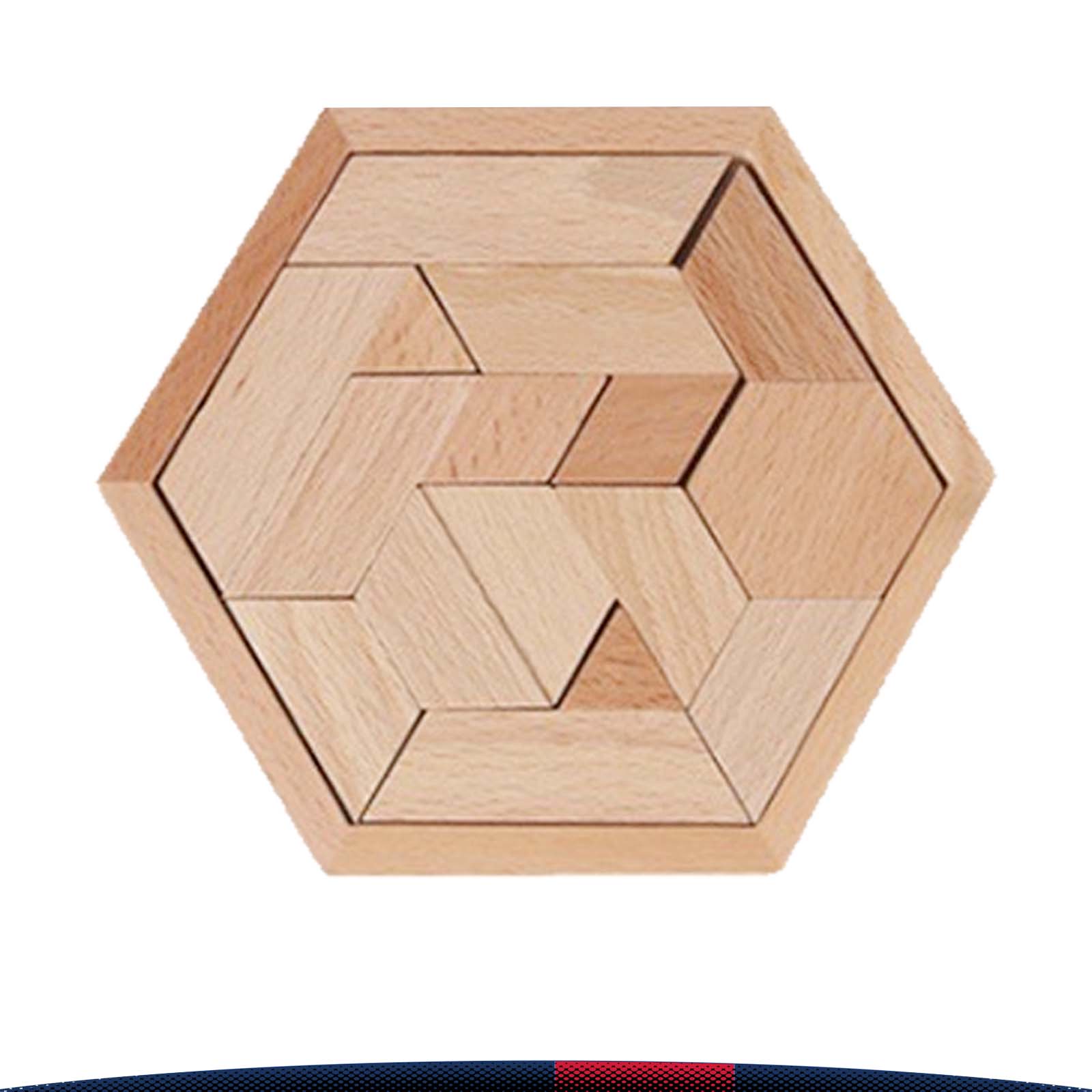 Wooden Brain Teaser Puzzles 3