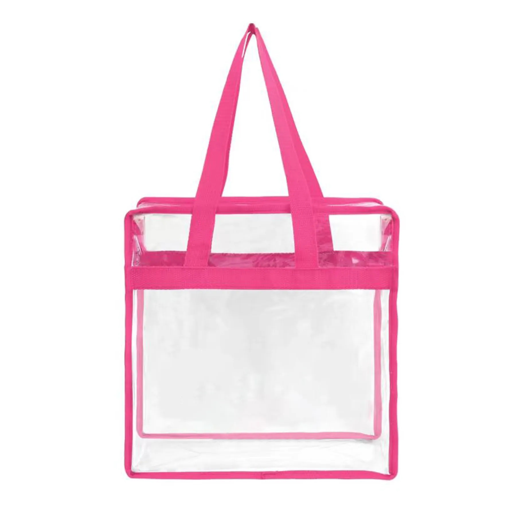 Clear Tote Bag With Zipper 3