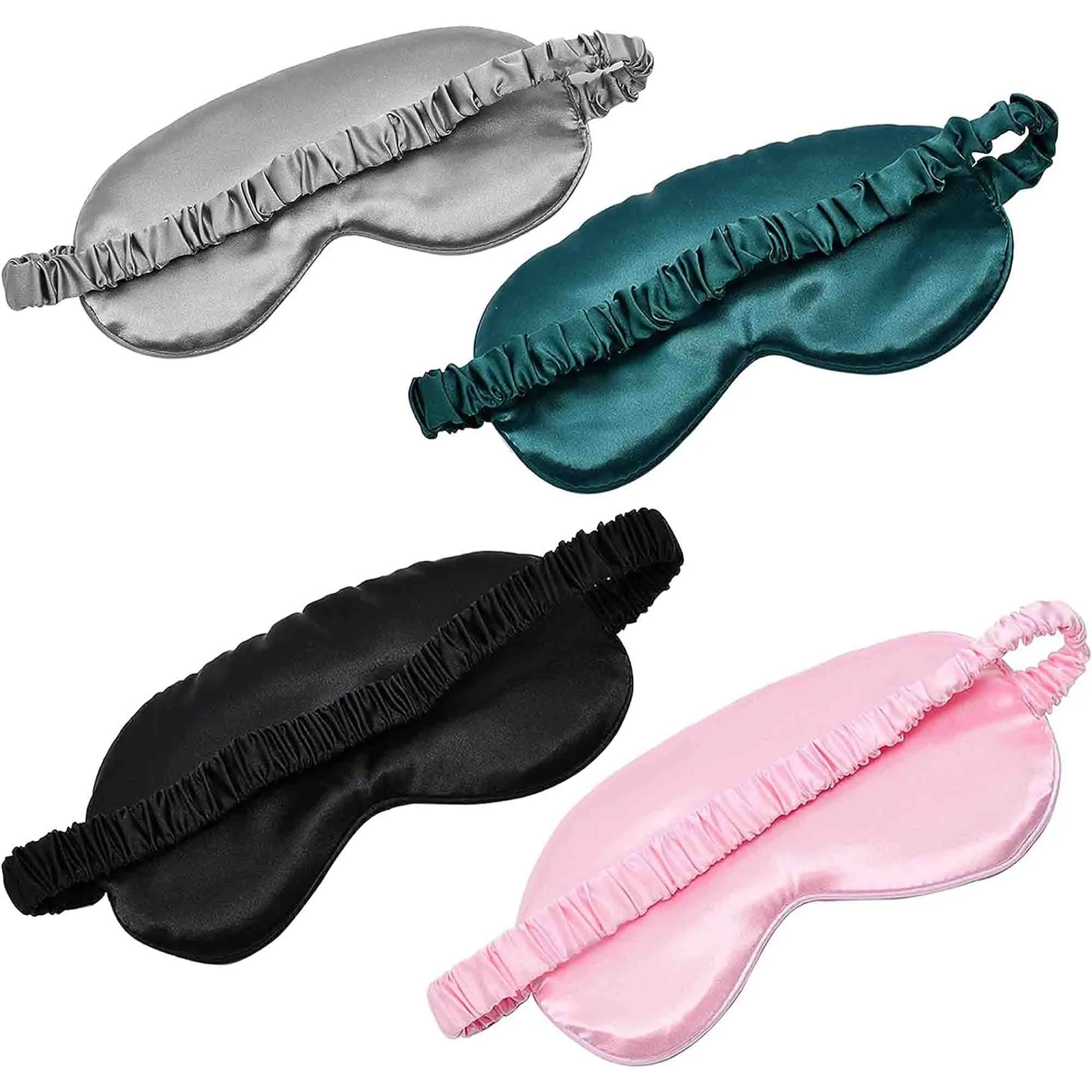 Shading Silk Soft Adjustable Eye Mask(Full Color) 4
