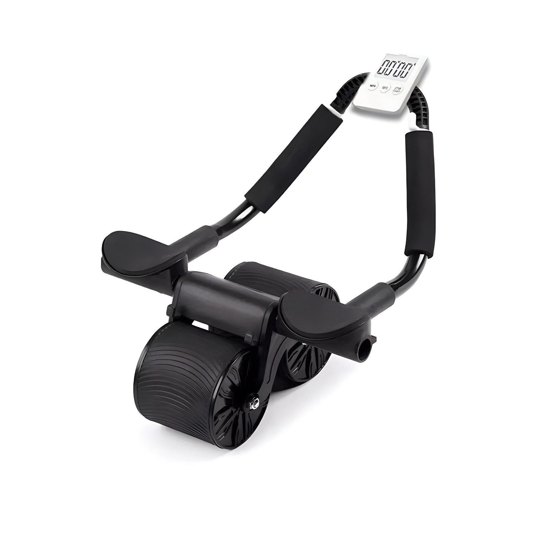 Automatic Rebound Abdominal Roller With Knee Pad And Timer 6
