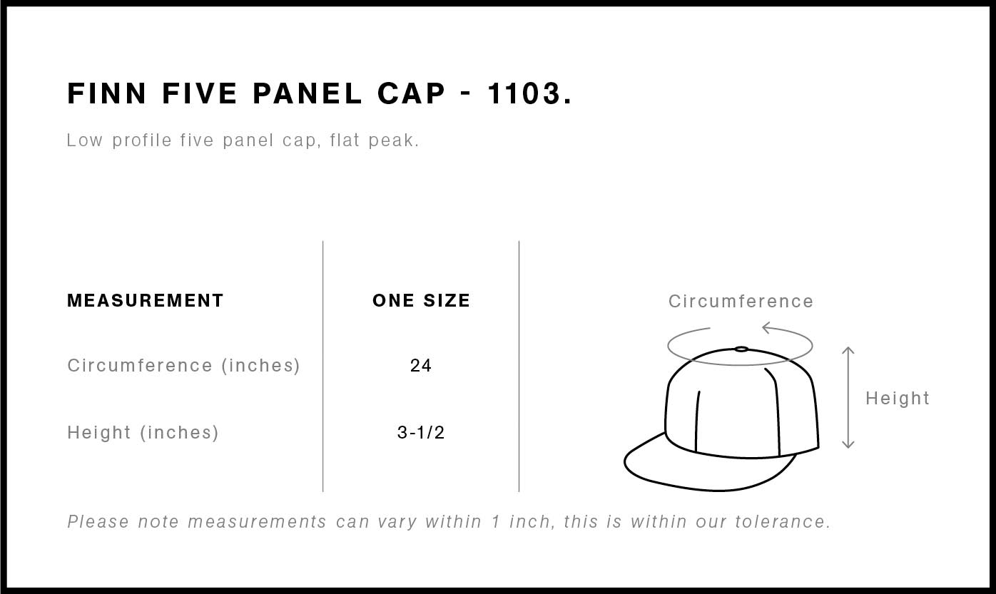 Finn Five Panel Cap | 1103 19