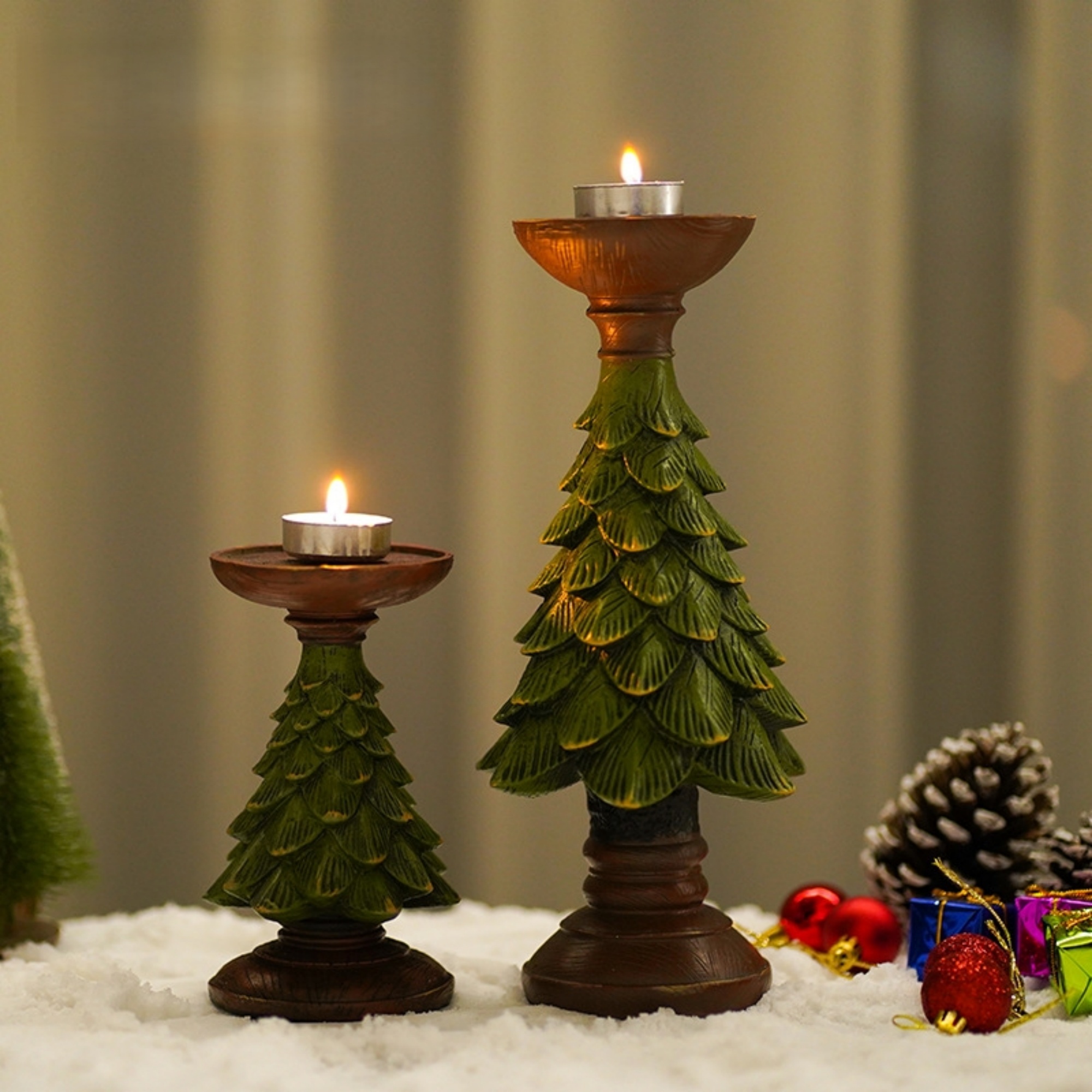 Christmas Tree Candle Holder 3