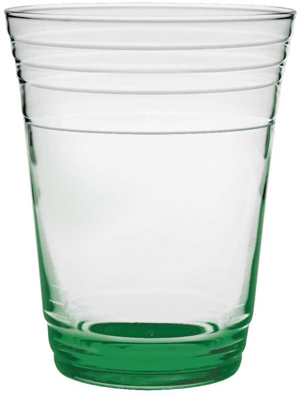 16 oz. Glass Fill Up Cup - Deep Etched 11