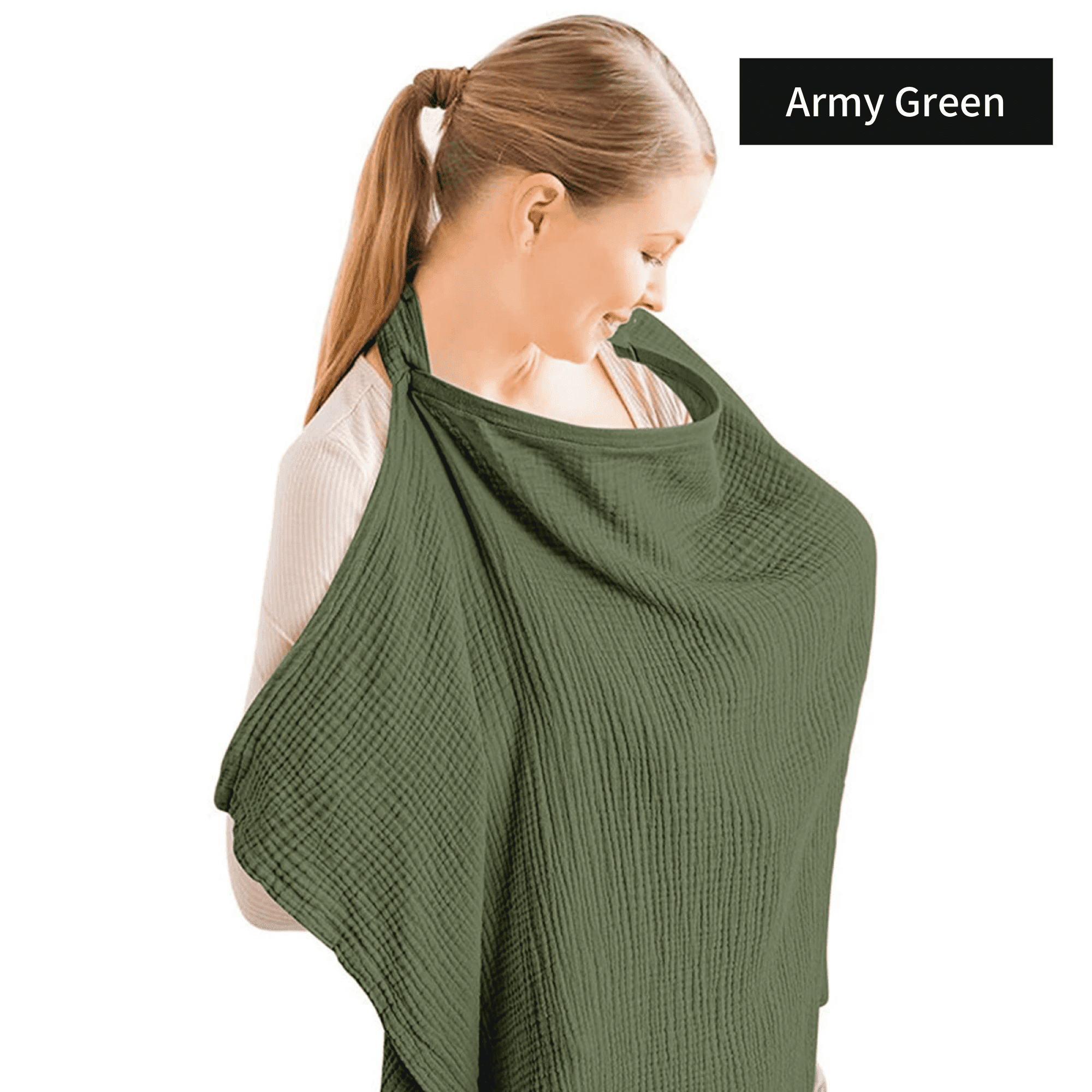Soft Muslin Nursing Wrap 3