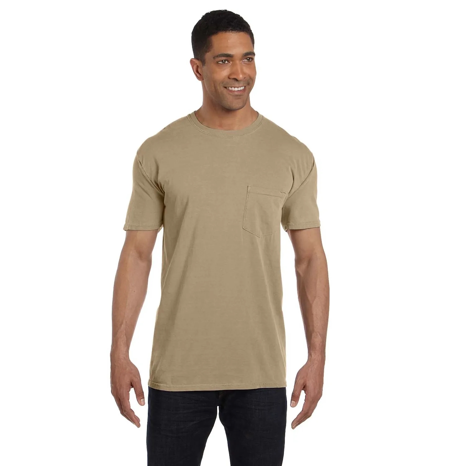 COMFORT COLORS ADULT HEAVYWEIGHT 6.1 OZ. POCKET T-SHIRT 79