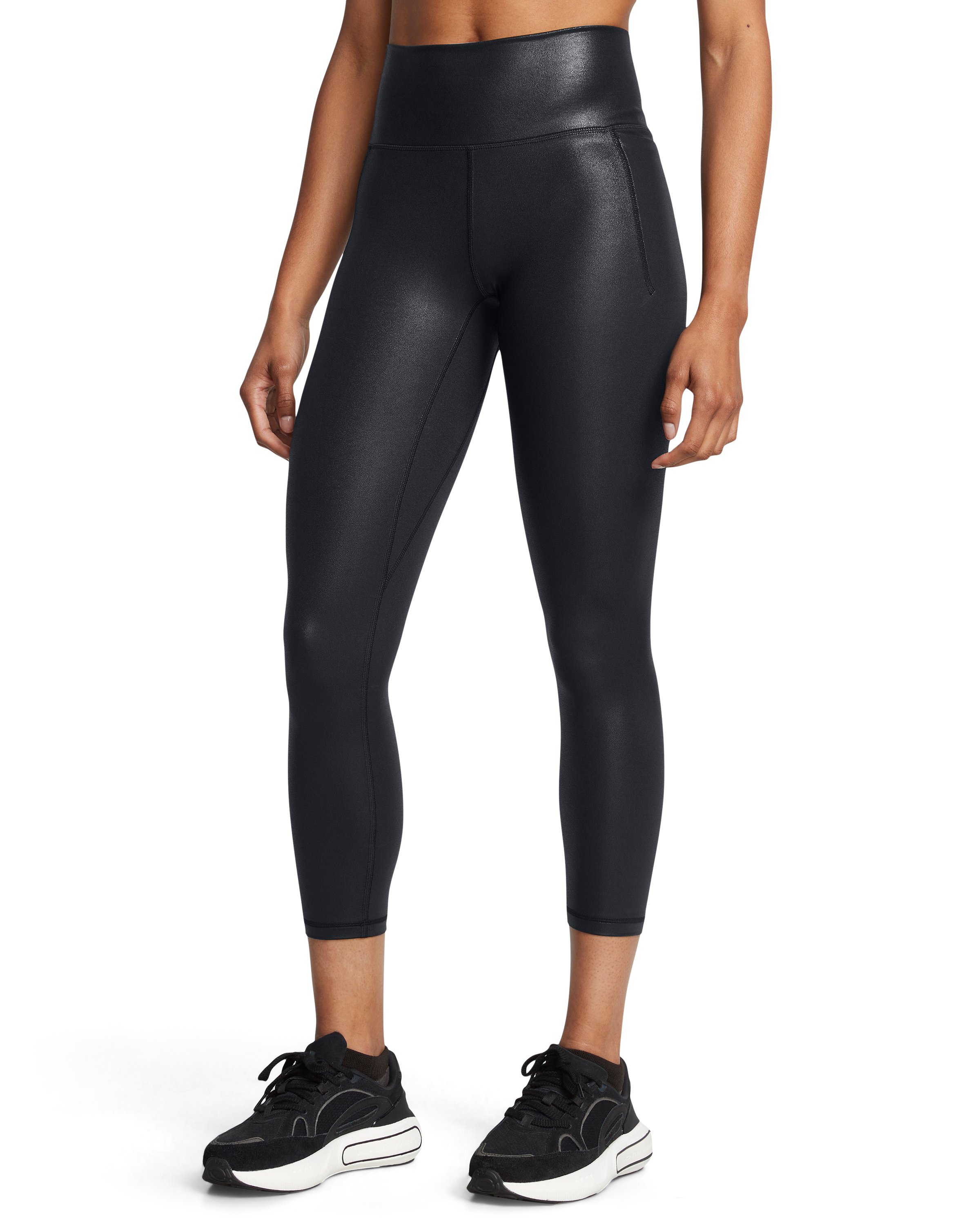 UA Meridian Shine Women's Ankle Leggings 2