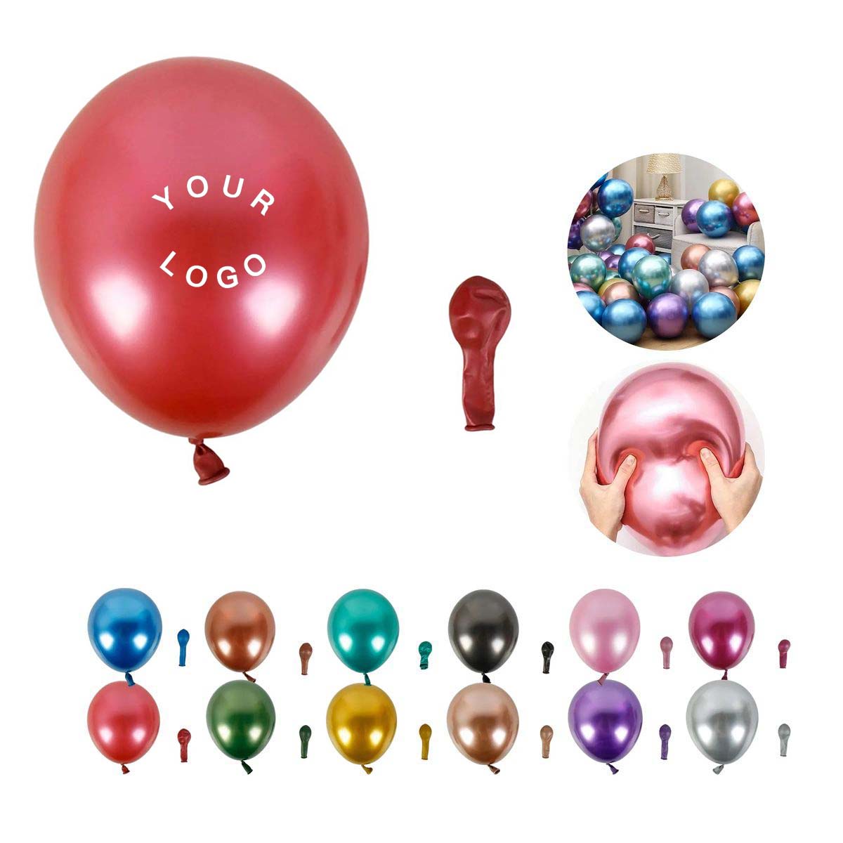 Versatile Metallic Balloons for Arches and Bouquets 2