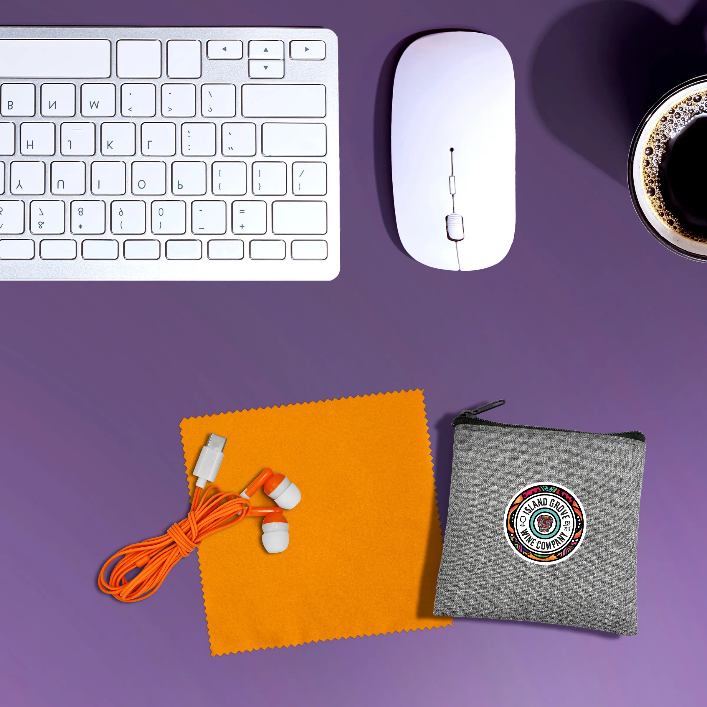 Recycled Cloth & Colorful Type C Ear Buds 7