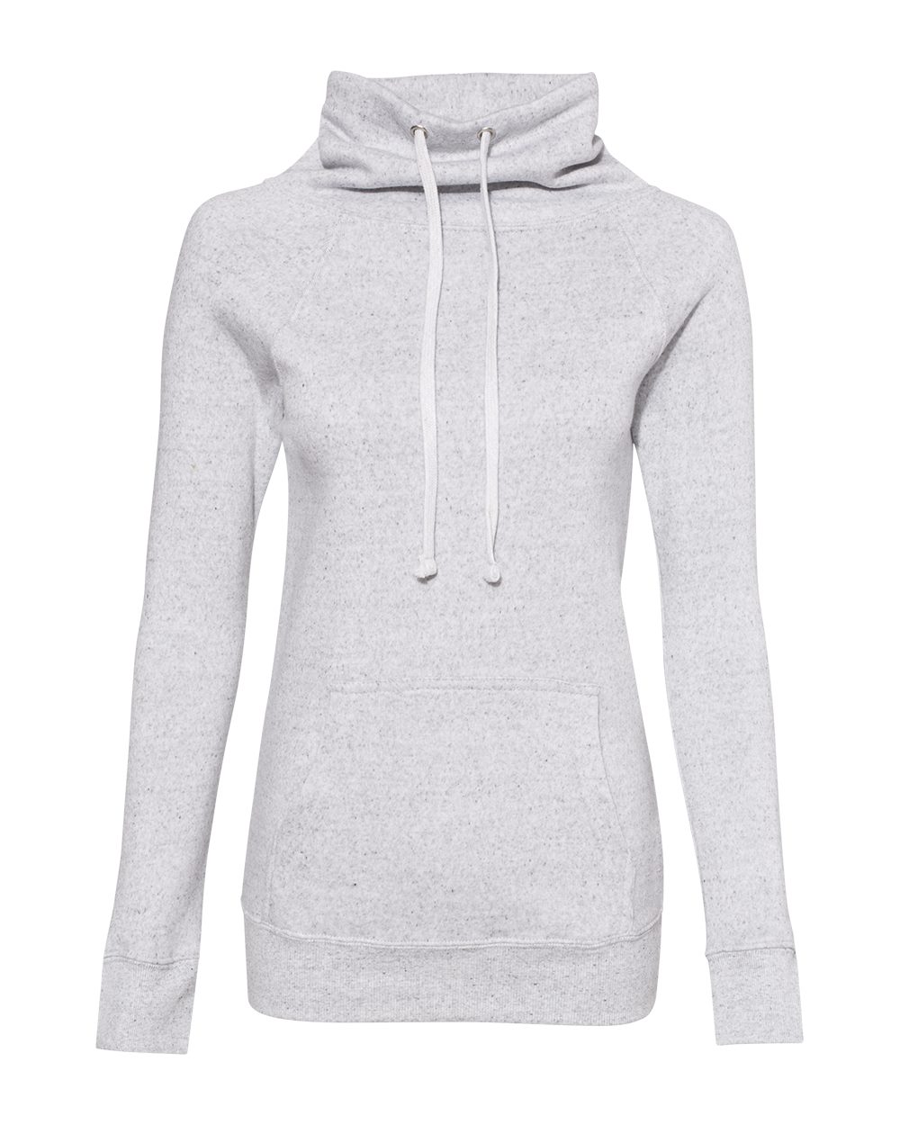 Women's Space-Dyed Cowl Neck Sweatshirt - W20155 5