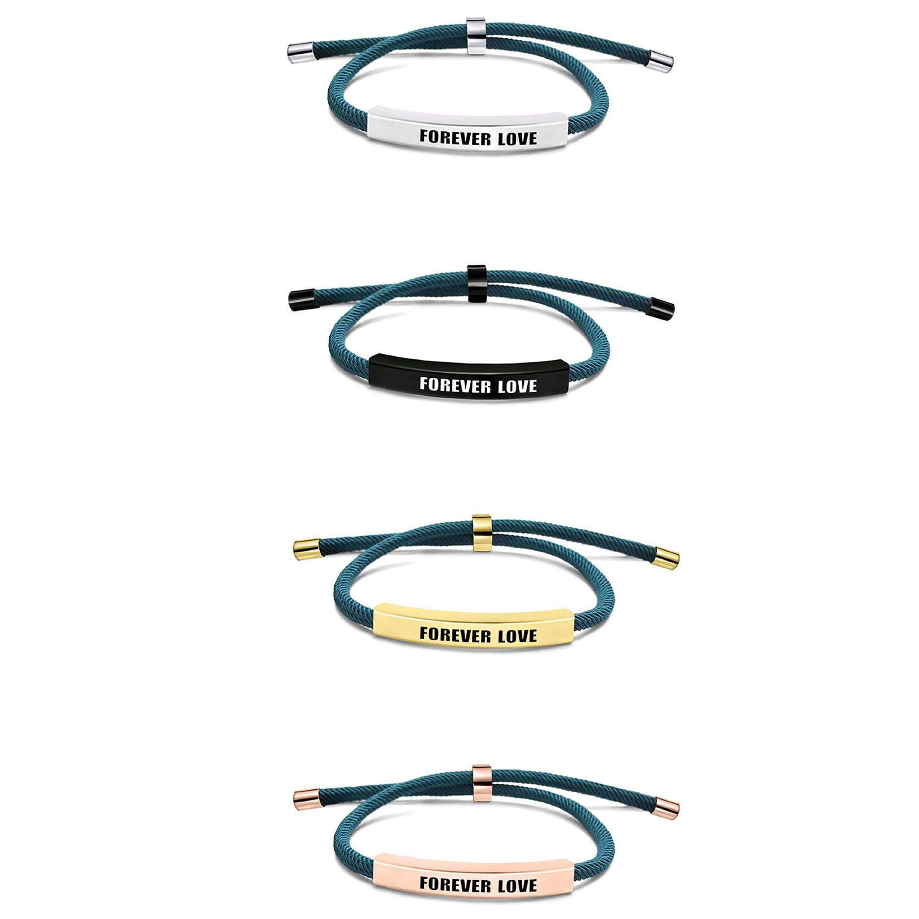 Custom Multi-Colored Woven Bracelet 7
