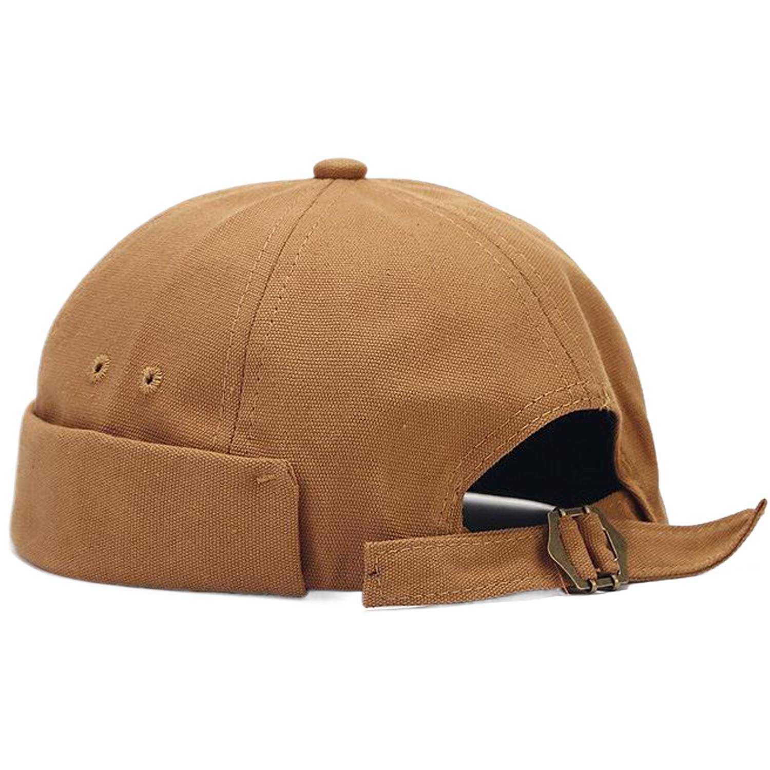 Adjustable Brimless Rolled Cuff Skull Caps 10