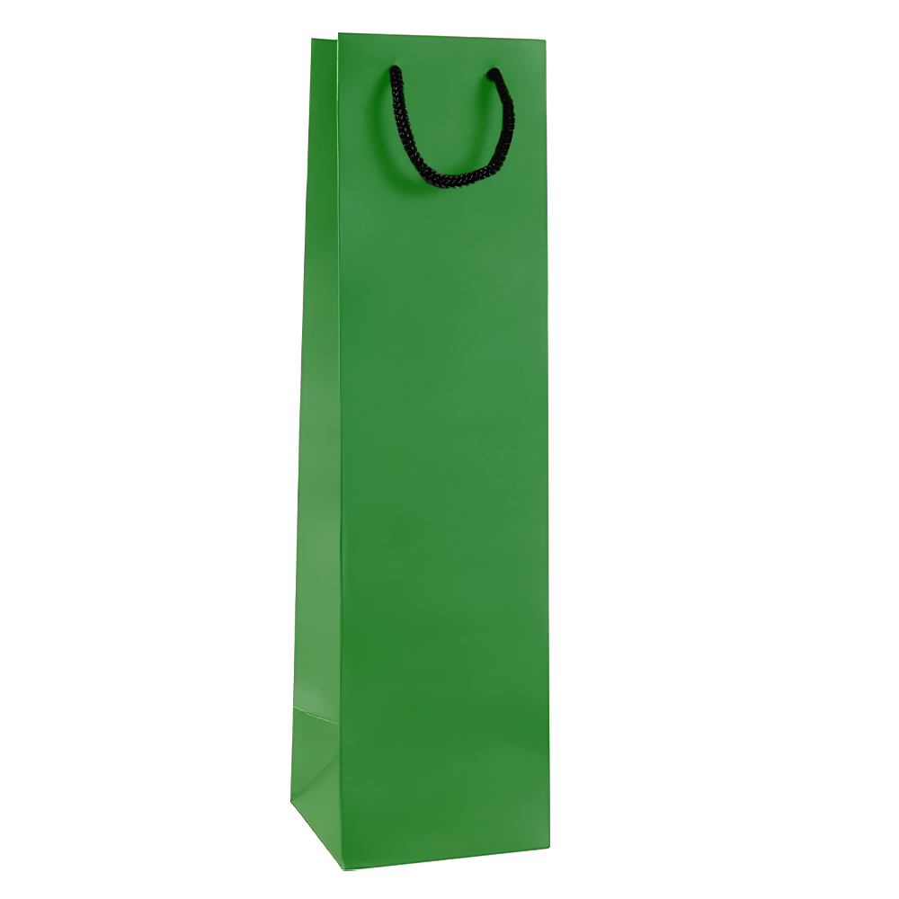 European Heavy Wine Paper Bag - Matte Laminated 11