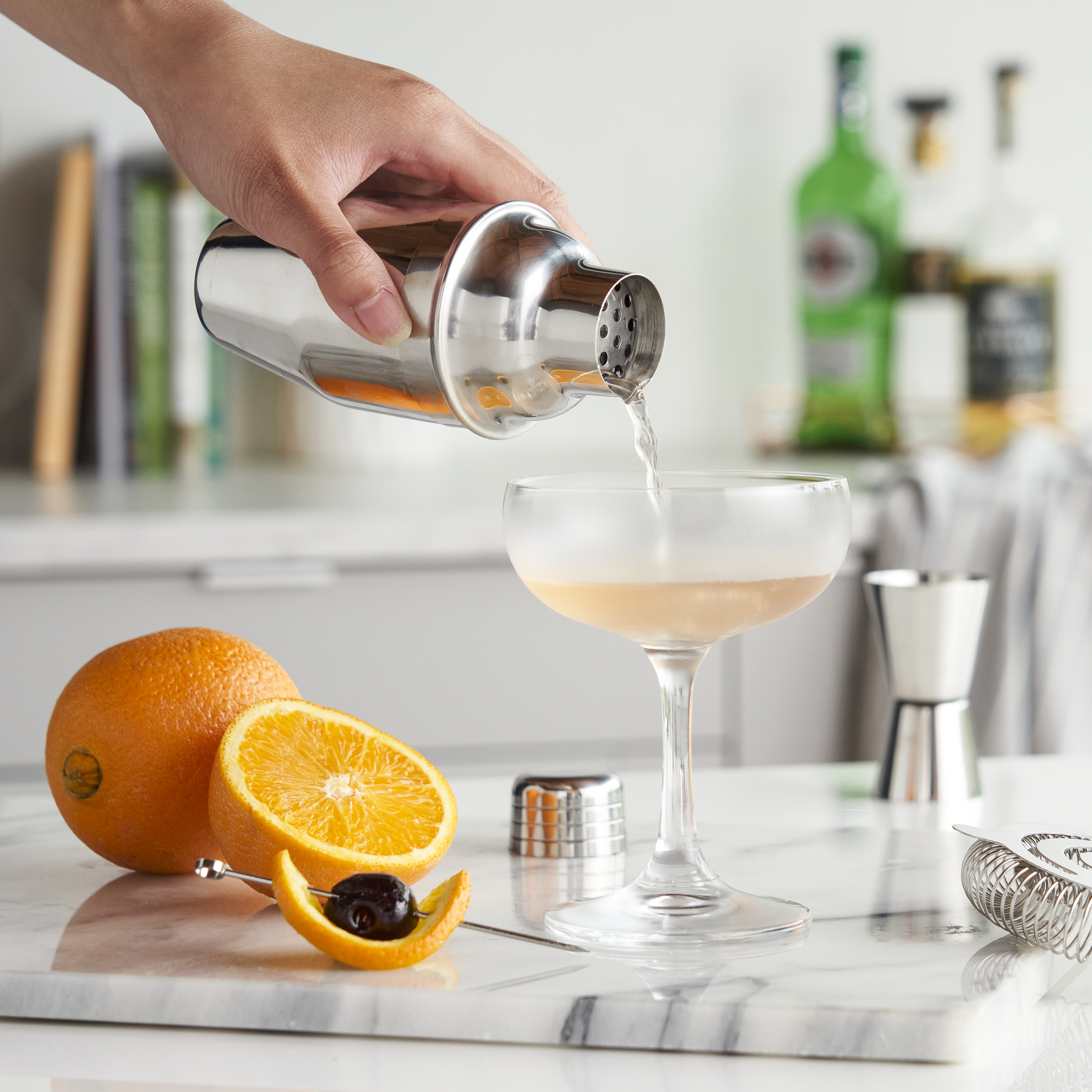True® 8.5 oz Stainless Steel Cocktail Shaker 3