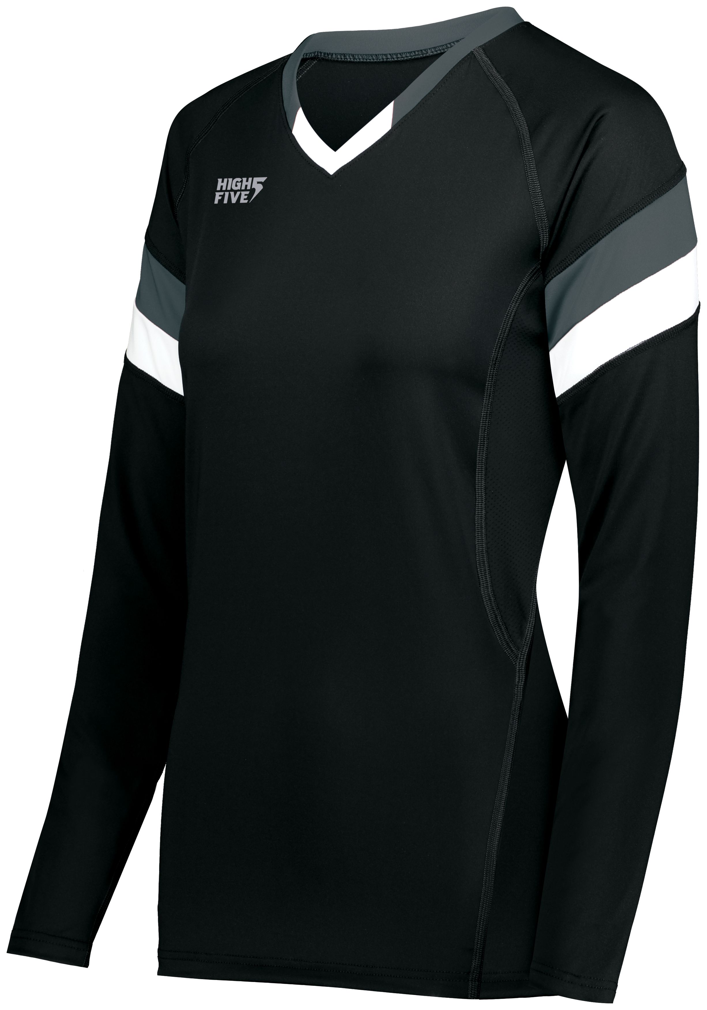 Ladies TruHit Tri-Color Long Sleeve Jersey 9