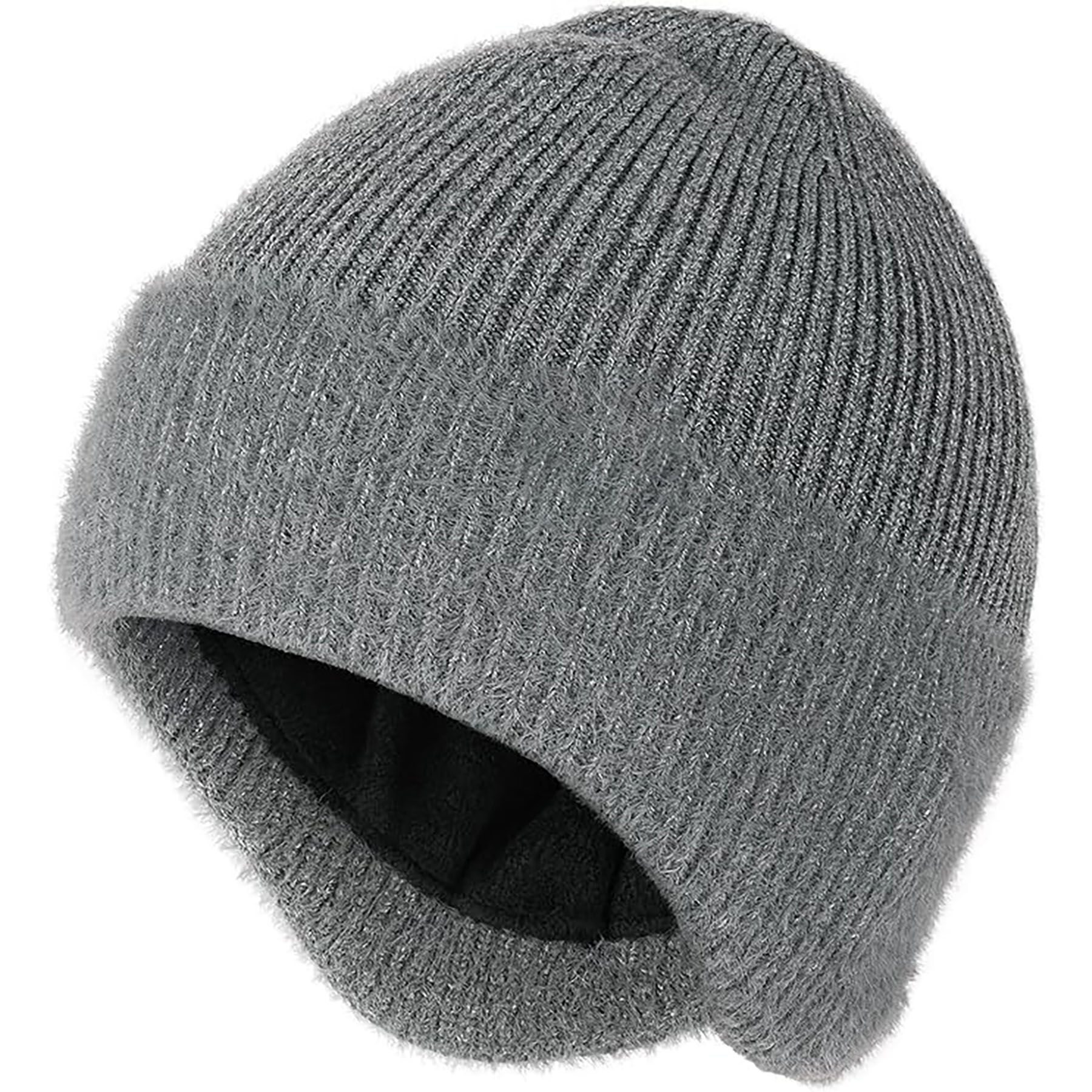 Winter Wool Thread Beanie 4