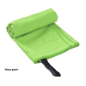 Towel With Silicone Storage Bag 4