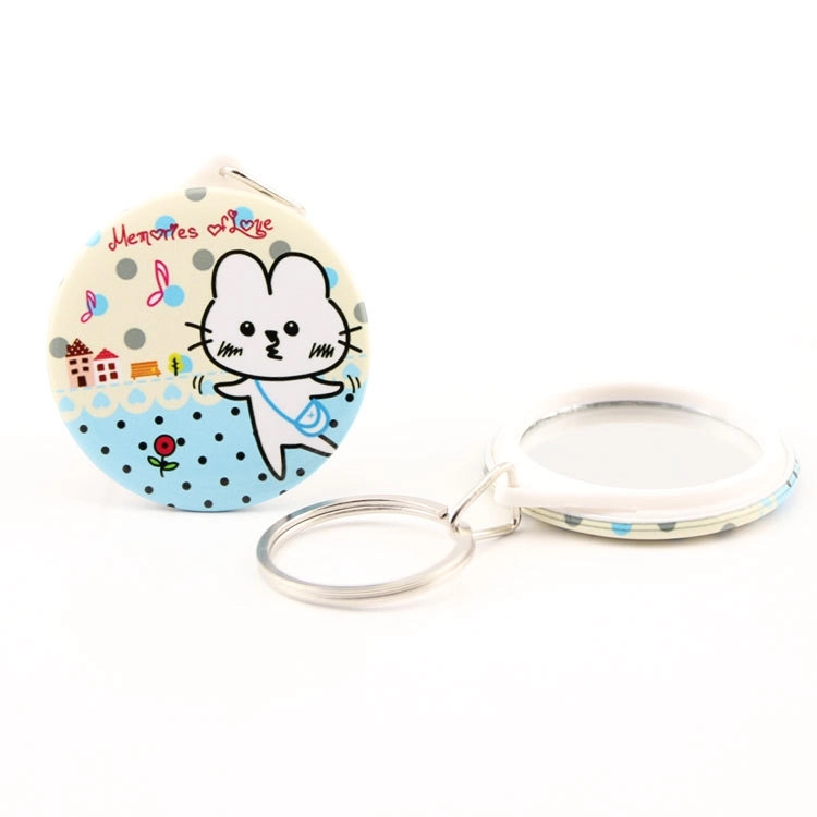 Custom Mini Advertising Mirror Keychain 5