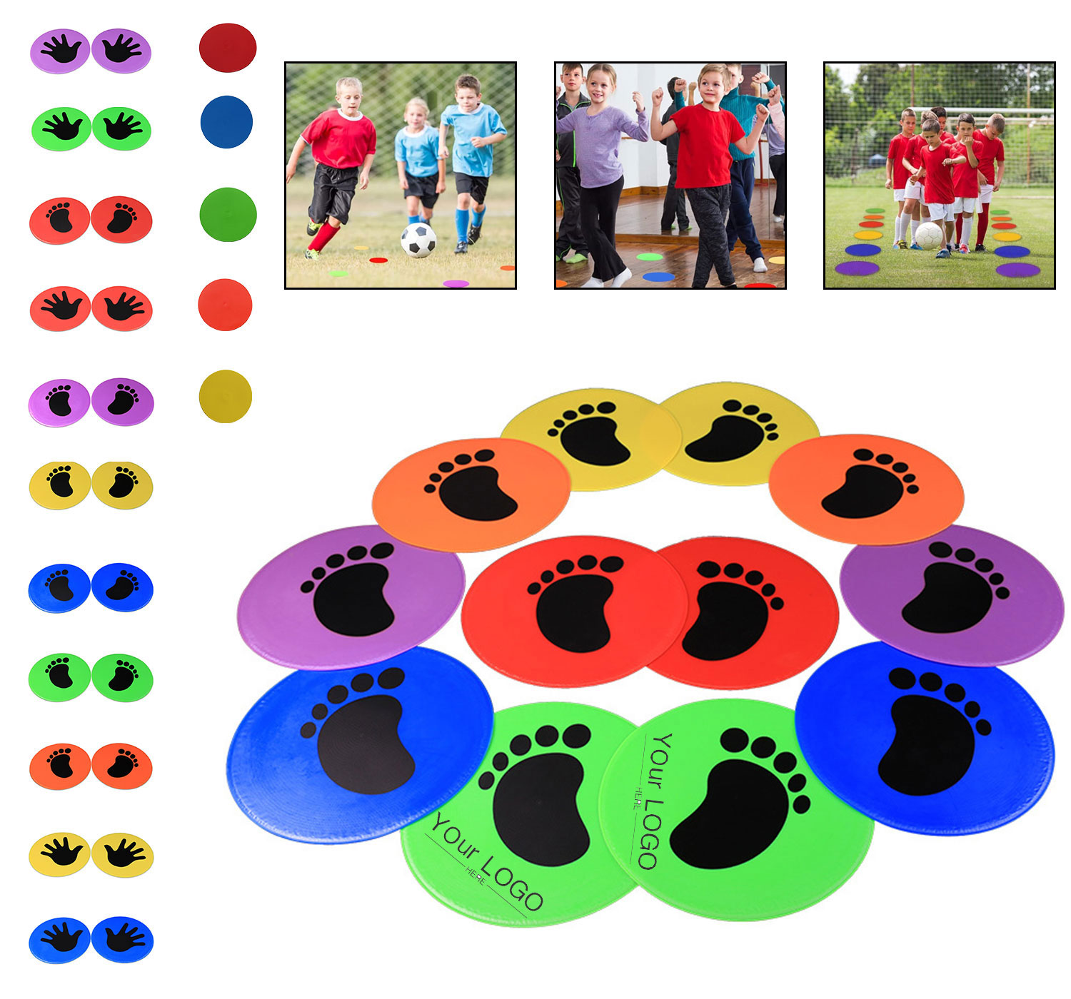 9 Inch Anti Slip Agility Spots Marker 2