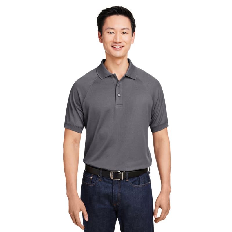 Harriton Men's Charge Snag And Soil Protect Polo 11