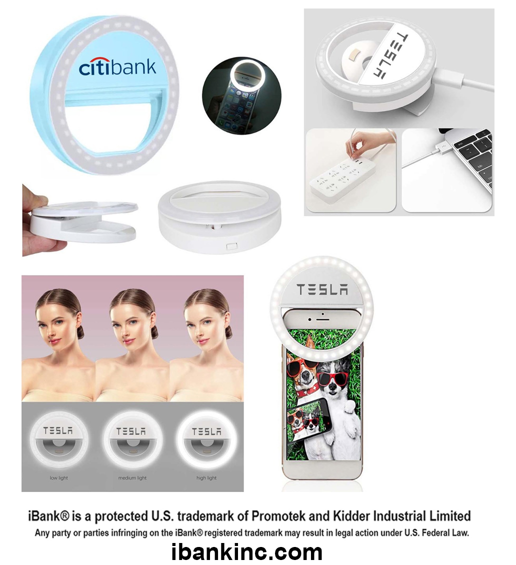 iBank ® Clip On Selfie Ring Light 3