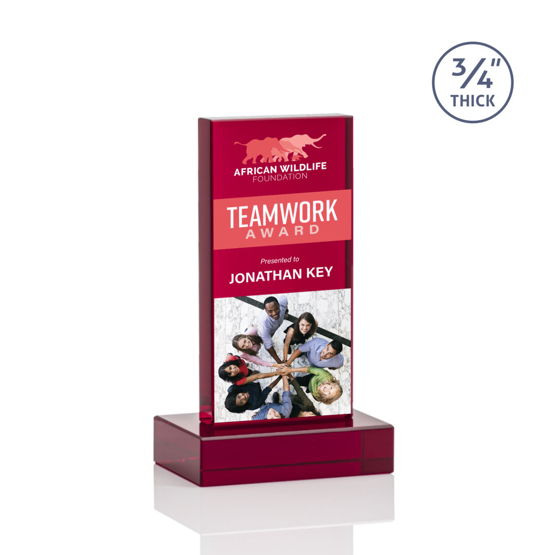 Hathaway VividPrint™ Award - Red 7