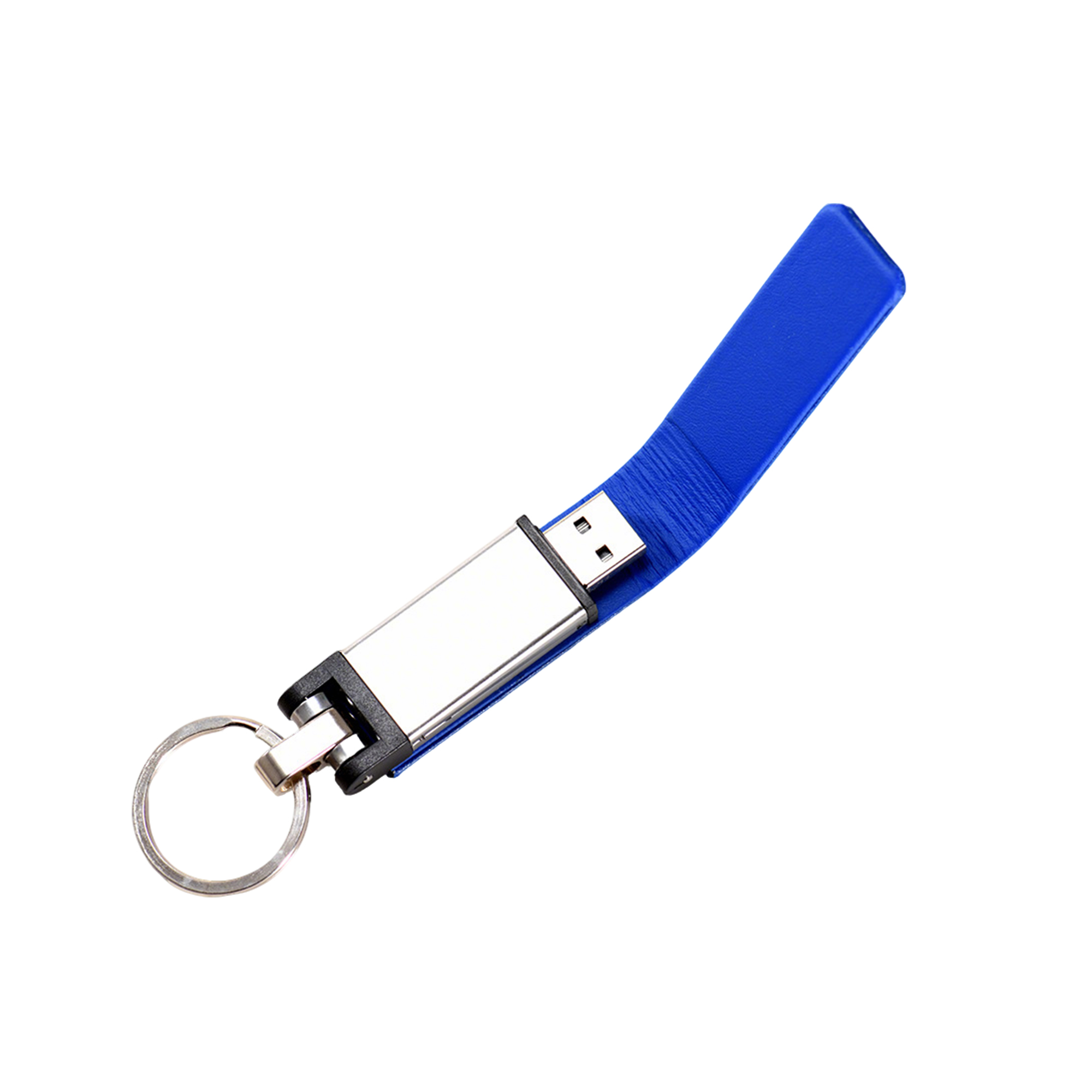 Metal And PU 16 GB USB Flash Drive Keyring 5