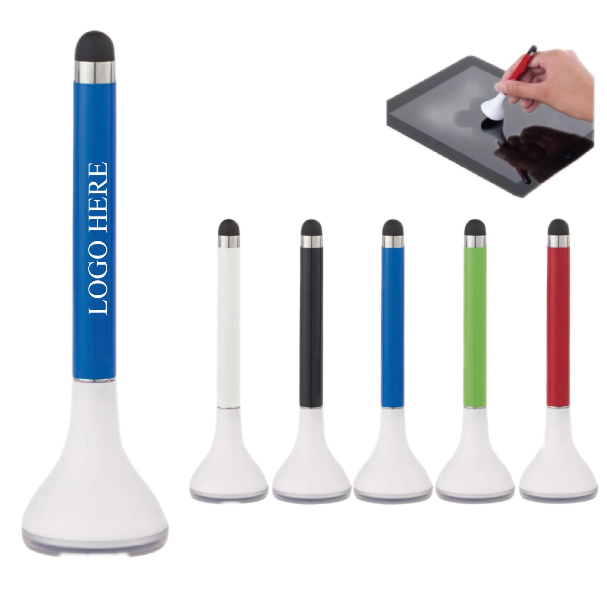 Custom Printed Stylus Pen Stand & Screen Cleaner 6
