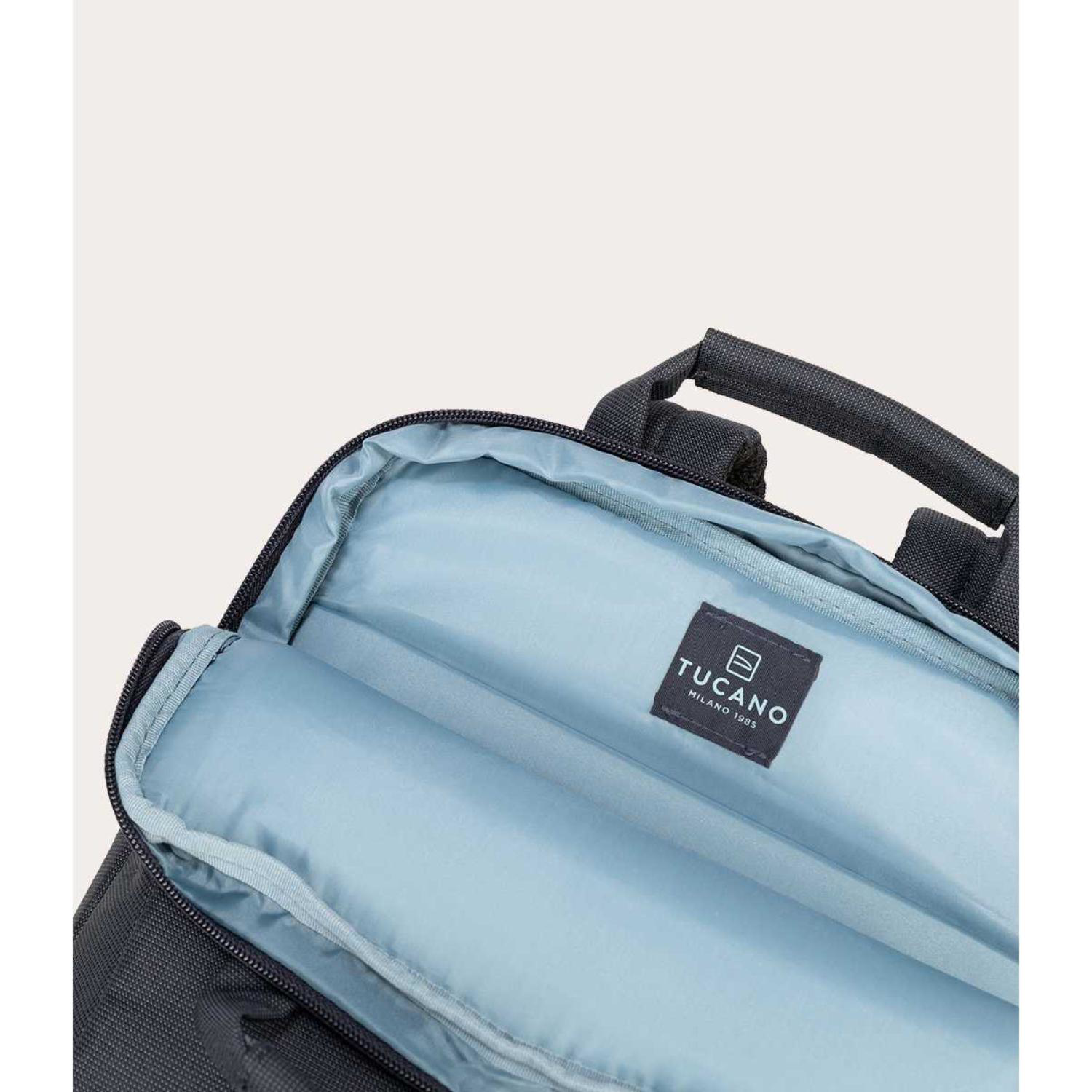TUCANO® - Italy WORK OUT 4 Recycled Modern Business Slim Backpack Test 15