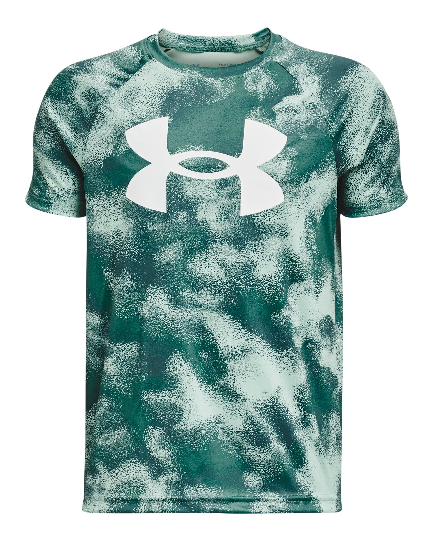 UA Tech Big Logo Printed Boys' Short Sleeve 5