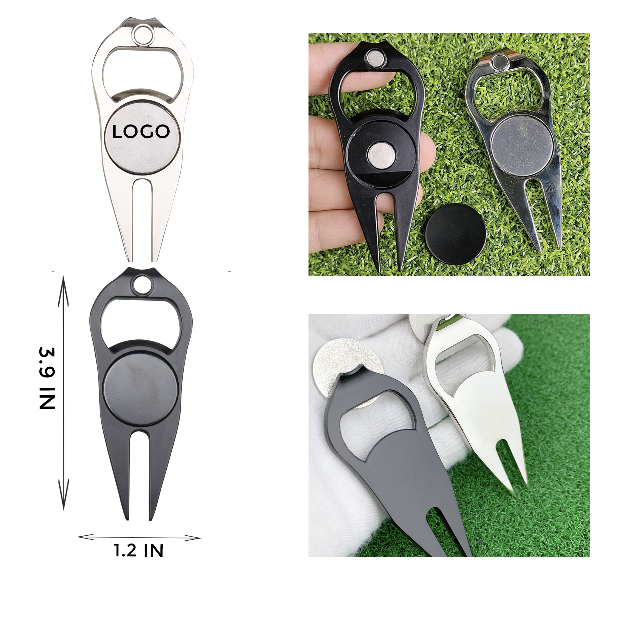 Durable Golf Green Fork 2