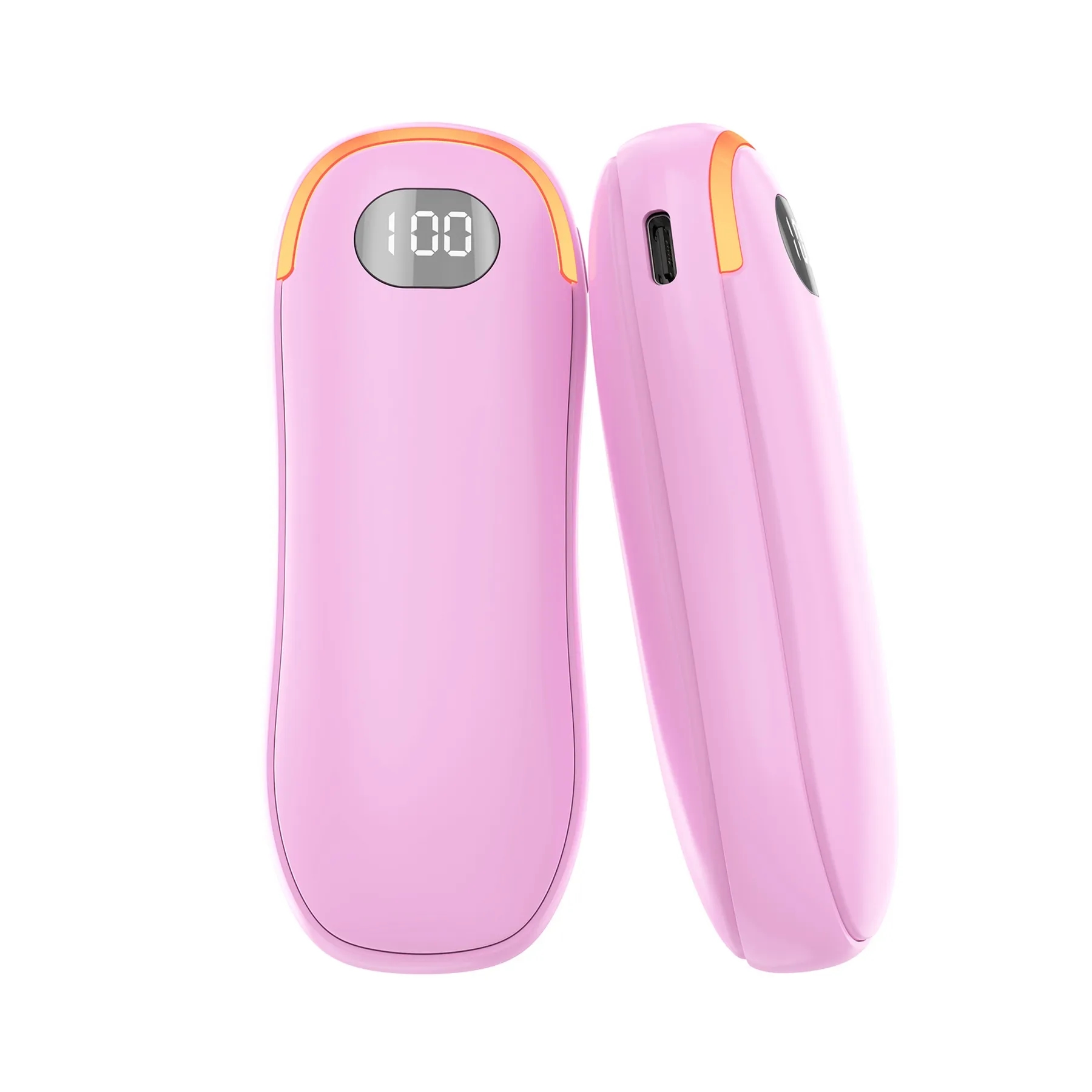 5000 mAh Rechargeable Double-Sided Hand Warmer & Power Bank 2