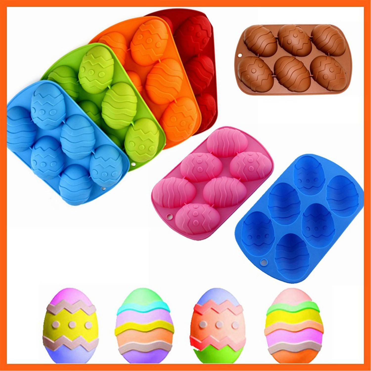 Silicone Easter Cake Mold Baking Tool 1
